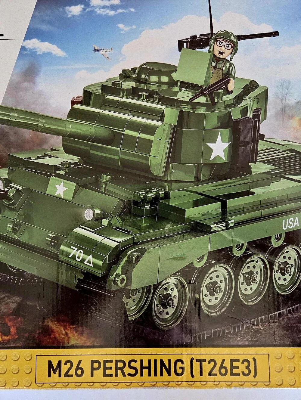 Cobi M26 Pershing Tank Historical Collection WWII 2564 Block Model 904 Piece NIB